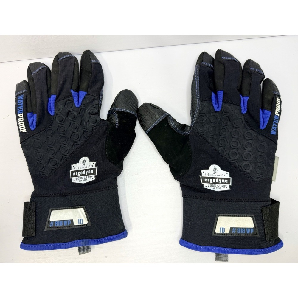 Ergodyne Proflex 818WP Large Thermal Waterproof Work Gloves Cold Weather Winter